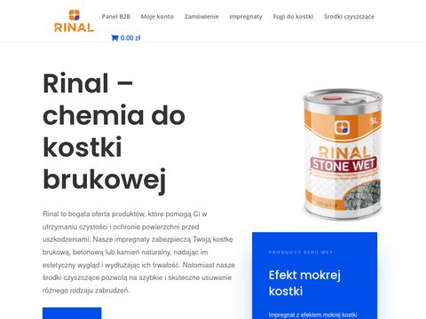 Rinal.pl - impregnaty do kostki brukowej