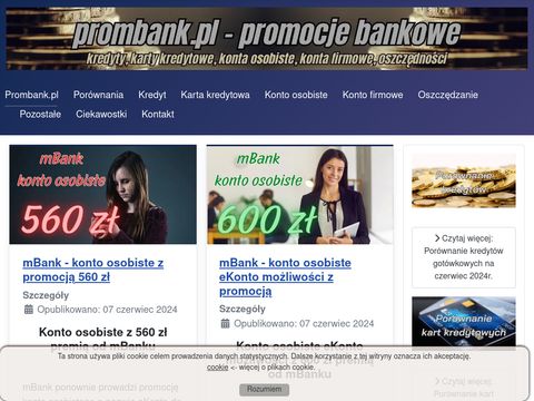 Prombank.pl - blog promocje bankowe