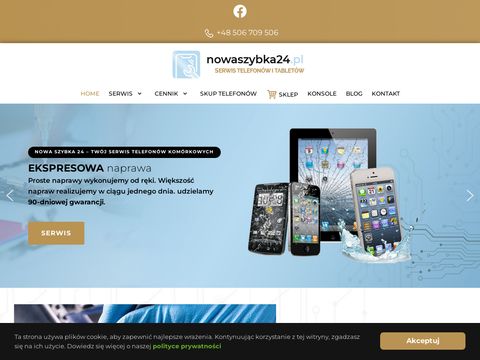 Nowaszybka24.pl - serwis telefonów