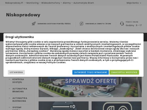 Niskopradowy.pl - kamery do monitoringu domu