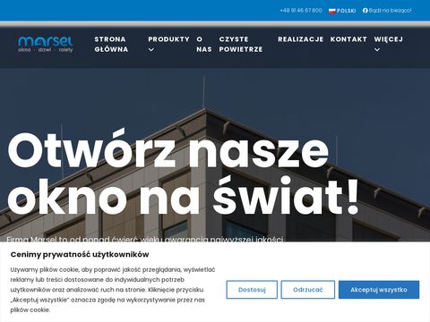 Marsel.com.pl - bramy garażowe Szczecin