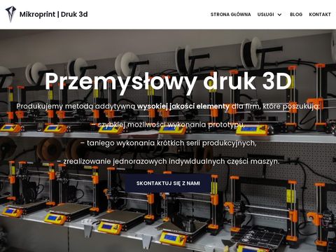 MikroPrint.pl - wydruk 3d na zamówienie