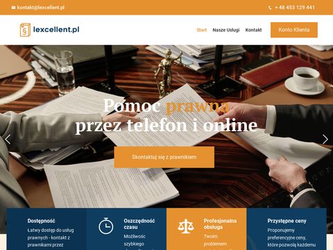 Lexcellent.pl doradztwo prawne przez internet