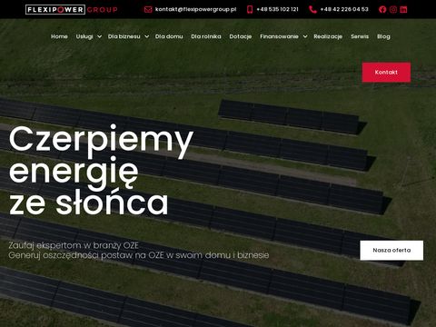 Flexipowergroup.pl - magazyny energii